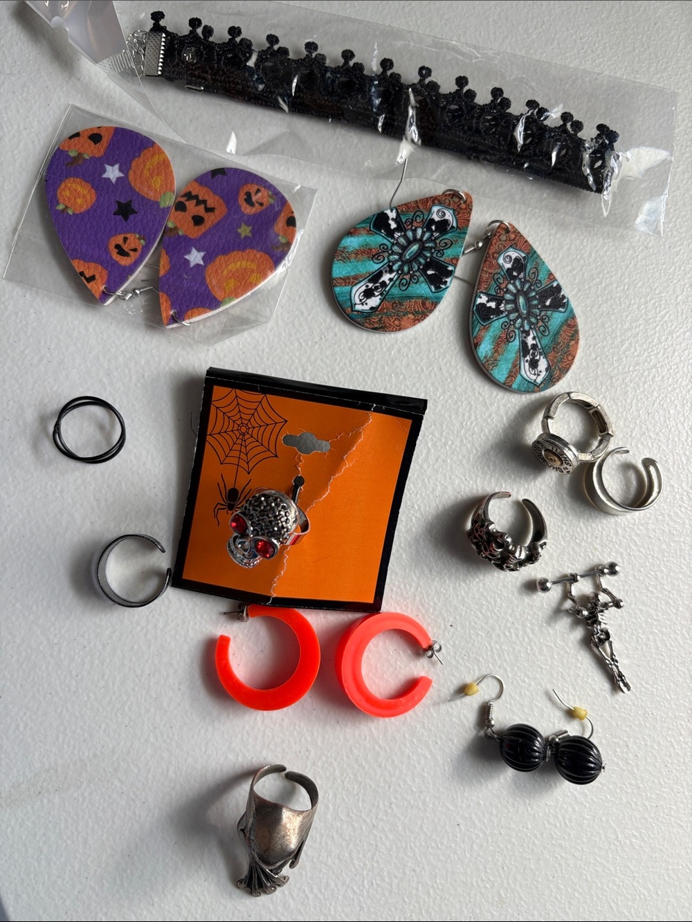 Accessories Set - Purple, Orange, Black